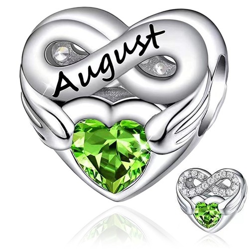 August infinity birthstone - infinity,