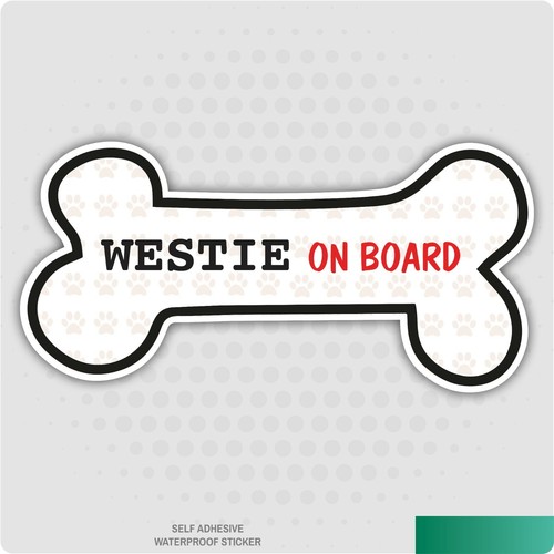 Dog board bone - on, funny