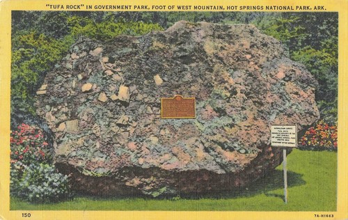 Tufa rock hot springs national - hot,