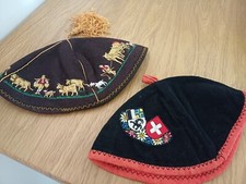 2 VINTAGE JEWISH KIPPAH