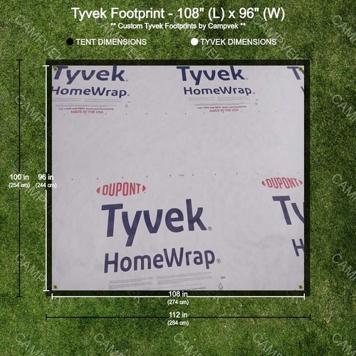 Tyvek footprint - 9',