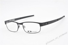 Eyeglass Frames-Oakley METAL PLATE OX5038-0555 Matte Black 55mm Titanium Glasses