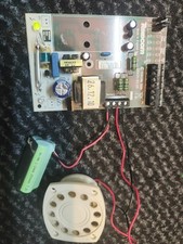 Texecom Twin LED Live Siren Module PCB With Siren & Battery D0431-02.05