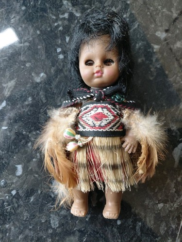Old maori doll vintage - maori,