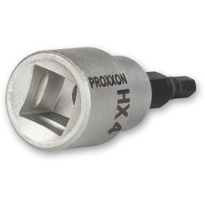 PROXXON 3/8" Drive Hex Bit - 7mm x 50mm