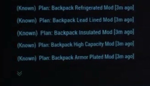Backpack mod plan set - backpack,