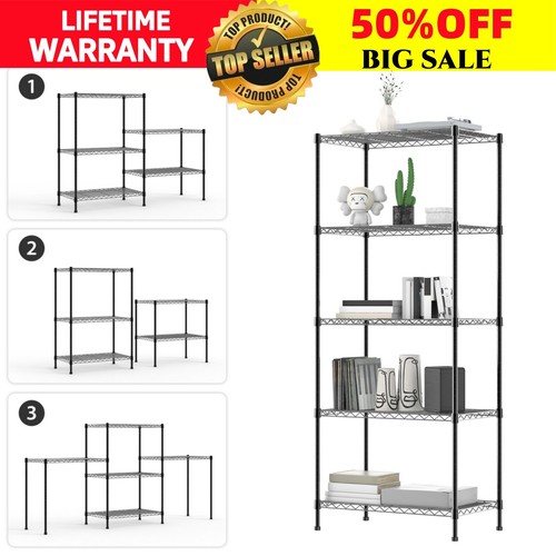 Tier black metal storage - 3-5,