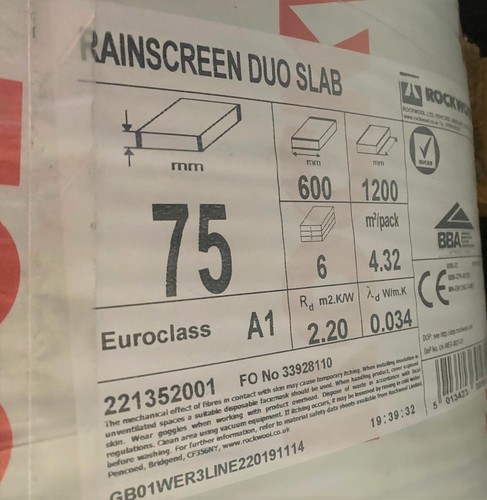 Rockwool rainscreen duo slab - rockwool,