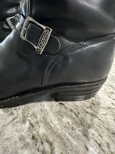 Wesco boss black leather - wesco,