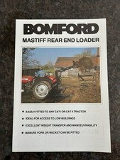 Bomford Mastiff Rear Loader