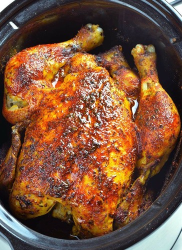 Rotisserie bbq chicken - bbq,