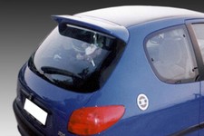 REAR ROOF SPOILER FOR PEUGEOT 206 PU UNPRIMED