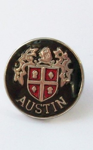 Austin enamel lapel pin badge - pin,