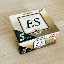 SONY MiniDisc MD ES 80 5-pack NEW Sealed - Fast Shipping from Japan