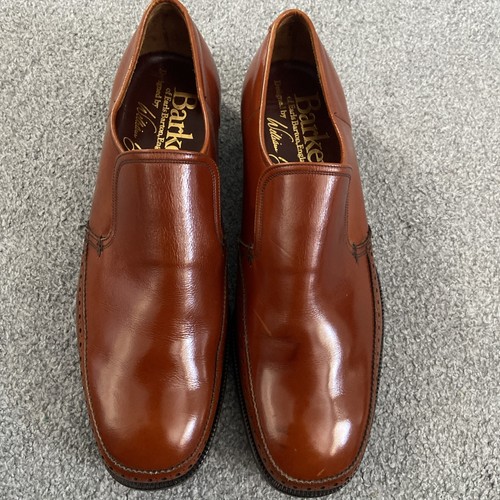 Men barker brown - brown, hi-shine