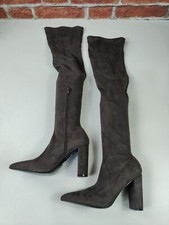 RIVER ISLAND TAUPE THIGH HIGH