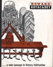 1967 Howard "ROTACADET" Tractor Rotavator Brochure Leaflet