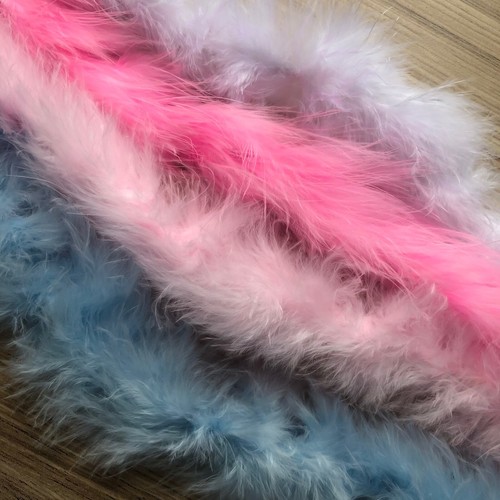 Marabou string feather boa - feather, boa-