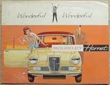 WOLSELEY HORNET MK I Car Sales Brochure 1961 #H&E 61115