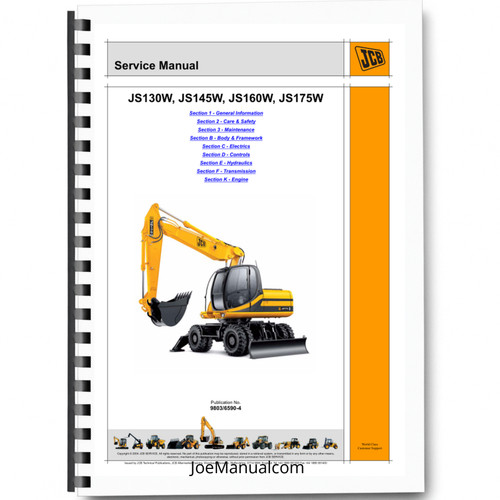 Jcb js130w 145w 160w 175w - 145w,