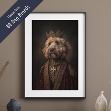 Royal Dog Portrait Print –