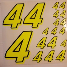 #4's Flourescent Yellow