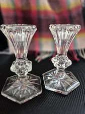 Waterford Crystal Vintage Candlestick Candle Holder Chatham