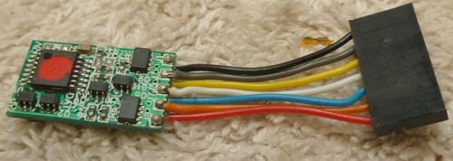Hornby x9719 seven pin - pin, decoder