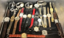 Job Lot Of Mixed Watches Spares Or Repairs Vintage