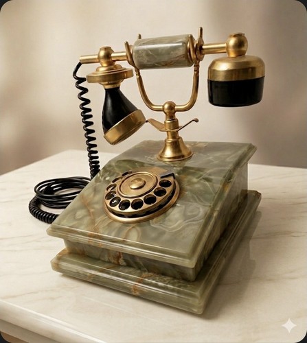 Telephone marble onyx - marble, stone
