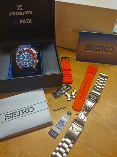 Seiko prospex blue - men's, watch