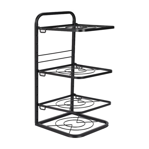 Metal wire pan pot rack - metal,
