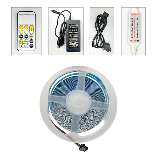 Led strip light with - light,