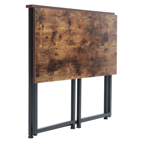 Vintage brown wooden - wooden, folding