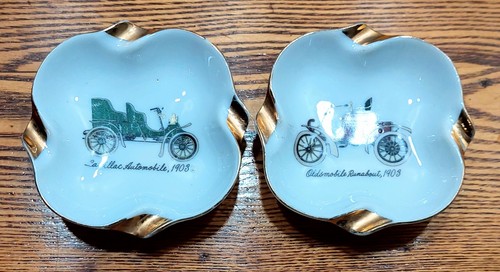 Vtg porcelain cadillac - porcelain, "cadillac
