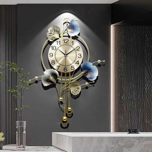 Large decorative wall clock - clock,