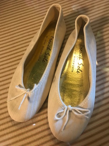 French sole ballet flats - french,