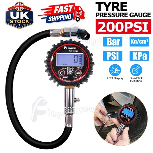200psi digital lcd tyre tire - 200psi,