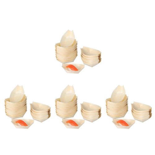 200 pcs mini - wood, boat