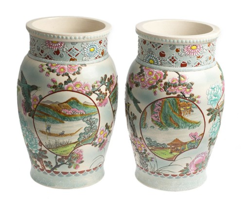 Large pair antique - large, meiji