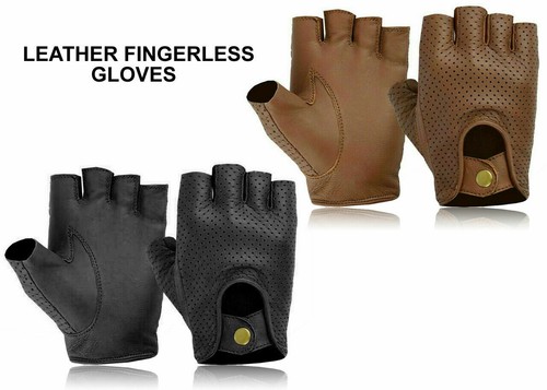 Driving leather fingerless - driving,