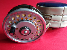 A SUPER LIGHTLY USED CASED HARDY MARQUIS #8/9 MULTIPLIER TROUT FLY FISHING REEL