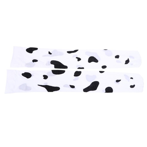 Cow print stockings over the - print,