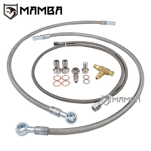 Turbo oil water line - turbo, &