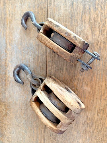 Vtg wood block - 2,