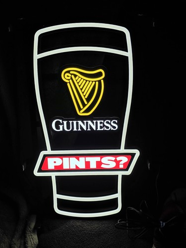 Guinness beer led neon - beer,