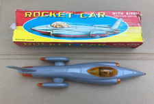 ROCKET CAR - Hoover 302, With Siren, Friction Drive **Made in Hong Kong**
