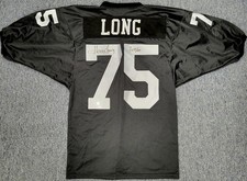 Howie Long signed "HOF 2000" Oakland Raiders Jersey autograph ~ Beckett BAS