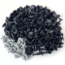 100pcs Black/Grey Plastic Car
