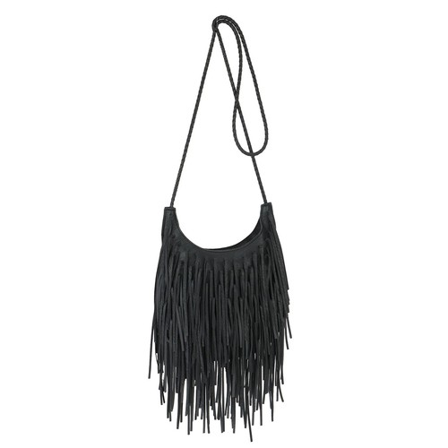 Fecialy vintage fringe hobo - vintage,